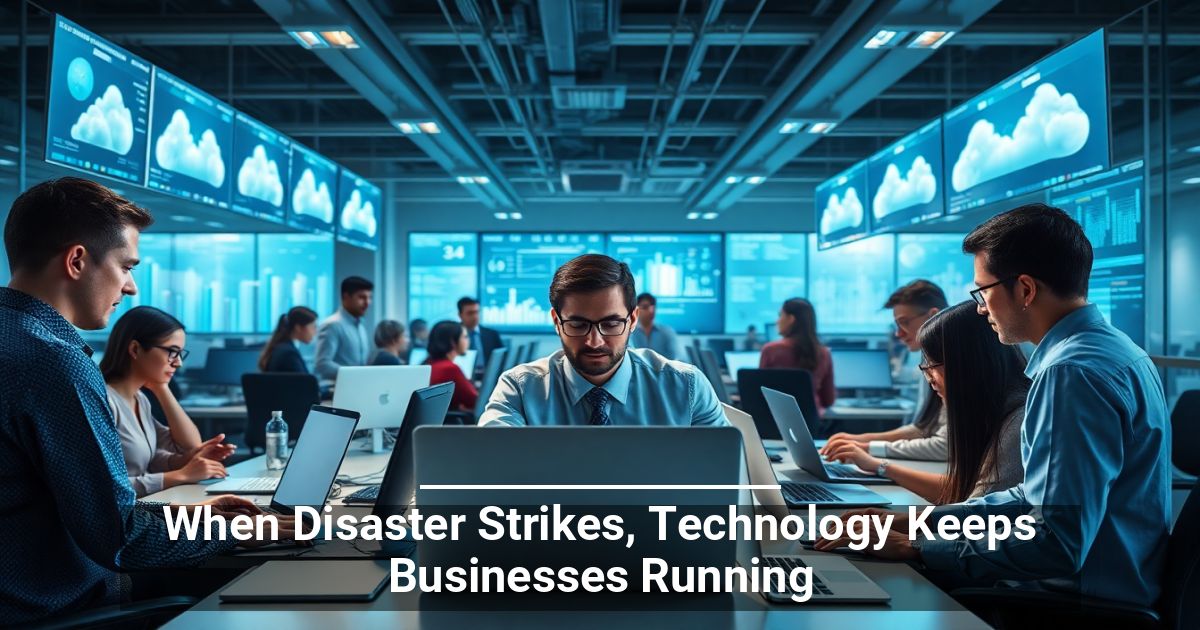 When Disaster Strikes, Technology Keeps Businesses Running